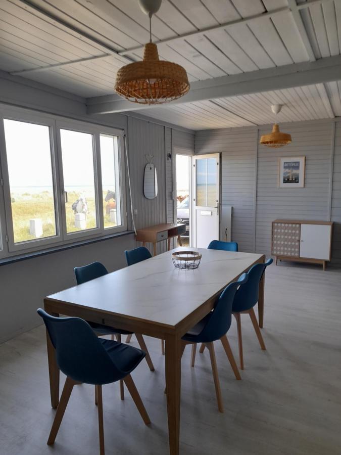Maison Les Pieds Dans La Mer Quinéville Zewnętrze zdjęcie